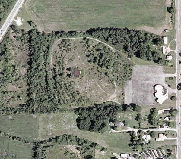 Denniston Drive-In Theatre - Aerial (newer photo)